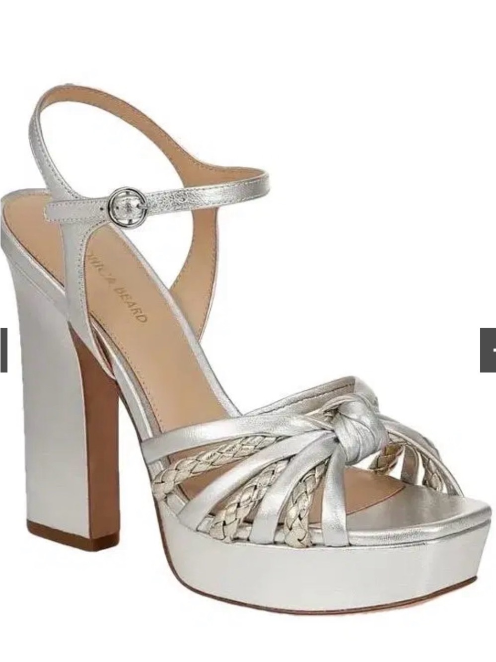 NWOB Veronica Beard Flavia Platform Heels Sz 7.5